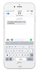 SMS Two Factor Authentication